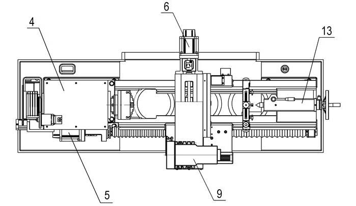 ТС16к20ф3 Розташування органів керування токарного верстата